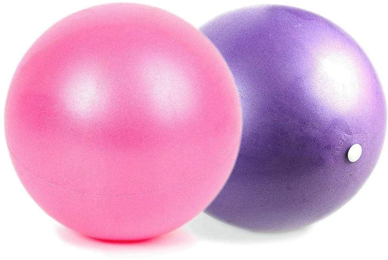 [Australia - AusPower] - nononfish Mini Exercise Barre Ball for Yoga,Pilates, Stability Exercise Home Workout, Core Training and Physical Therapy Small Bender Ball 9 Inch with Inflatable Straw 