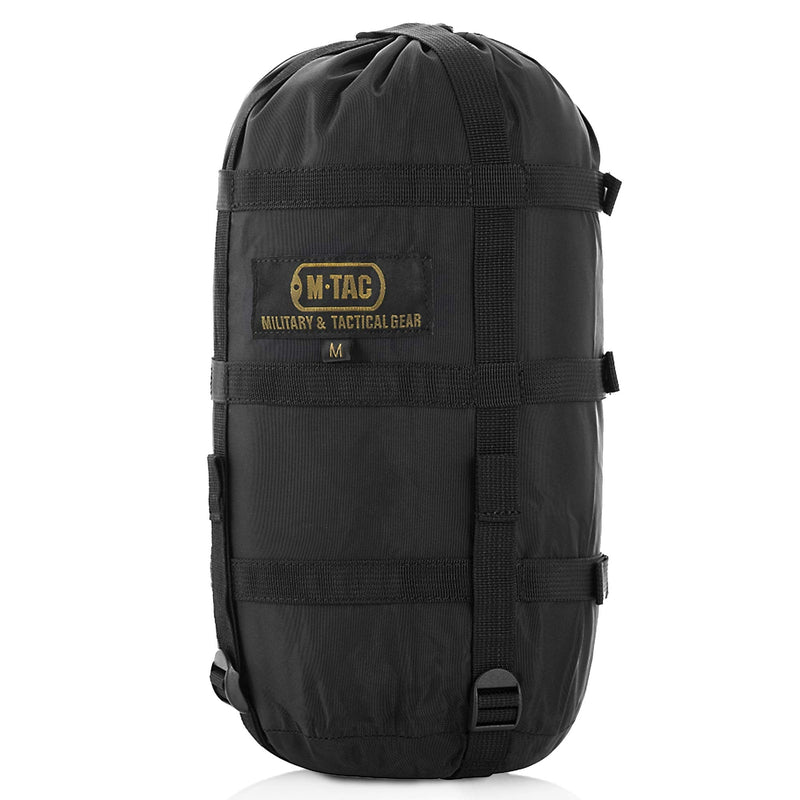 [Australia - AusPower] - M-Tac Sleeping Bag Compression Stuff Sack Military Water Resistant Compression Bag Lightweight Nylon Compression Sack for Travel, Camping, Hiking, Outdoor - 12 Liters - M 