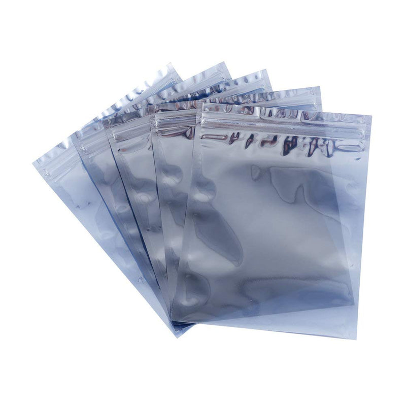 [Australia - AusPower] - 50Pcs Antistatic Resealable Bag 15X20cm/5.9X7.9inch, Premium Anti Static Bag for SSD HDD and Other Electronic Devices 50Pcs 15X20cm/5.9X7.9inches 