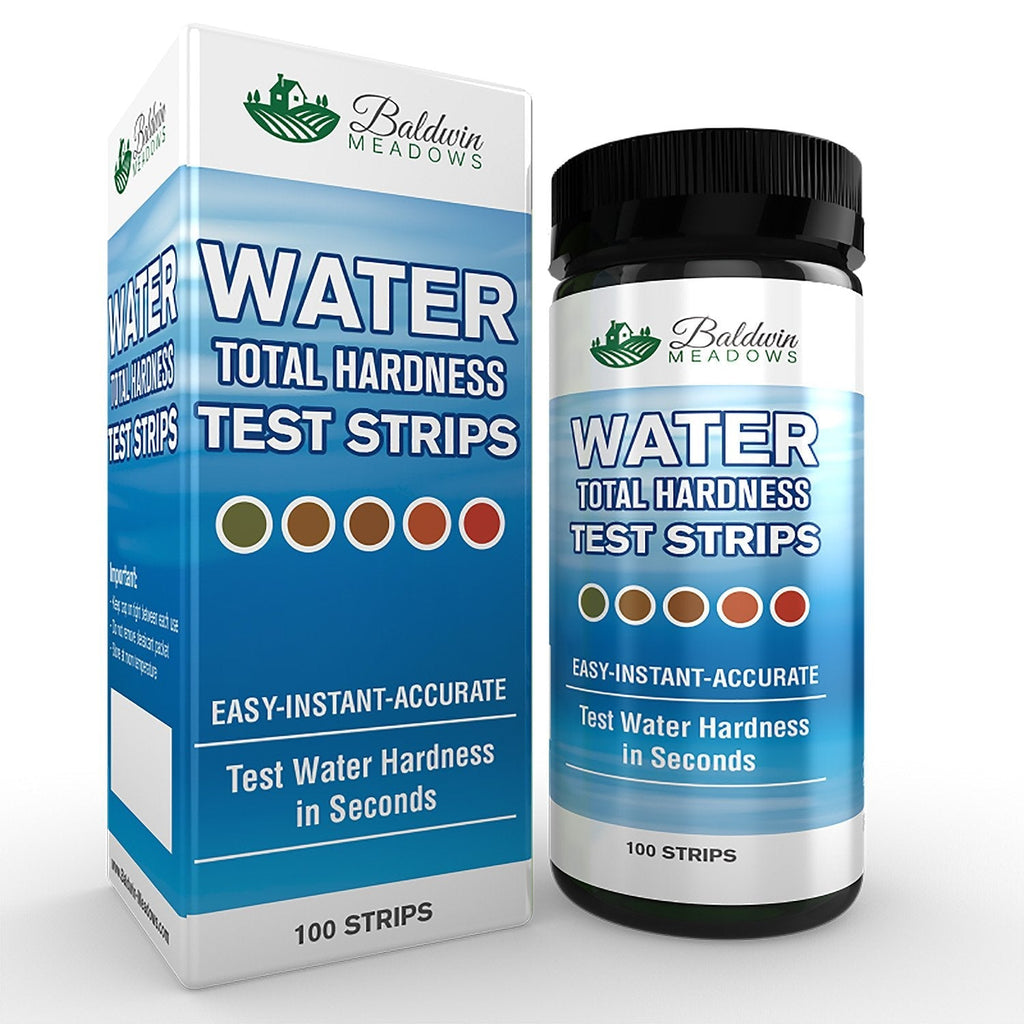 [Australia - AusPower] - Total Hardness Water Test Strips Kit, Best Test for Determining Total Hardness Ranging from 0-425 mg/l, Accurate Results in Seconds! 100 Count 