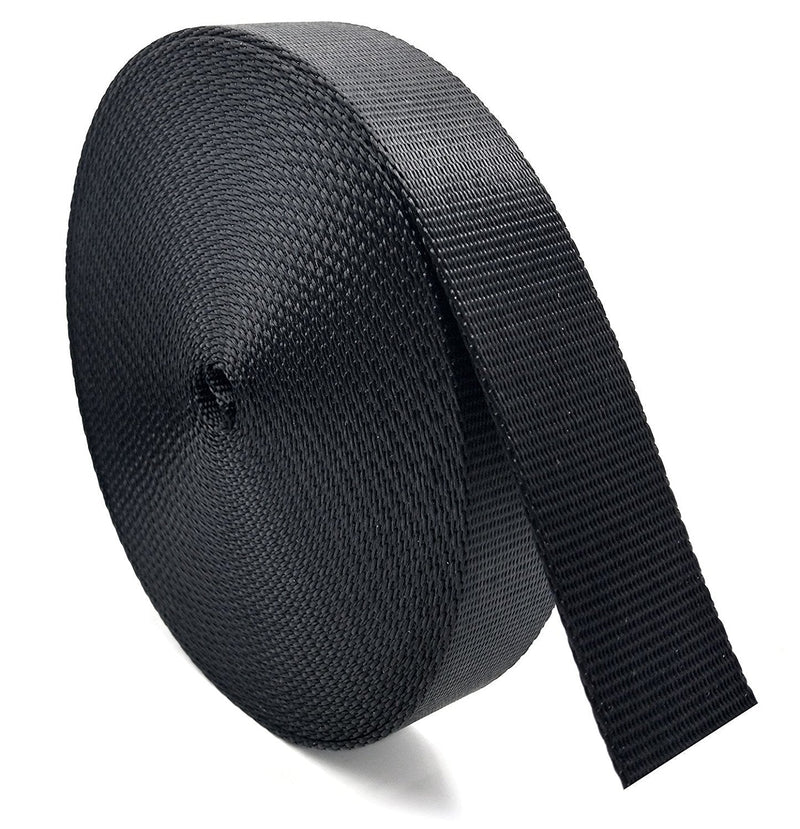 [Australia - AusPower] - Asobilor 1 Roll 10Yards Nylon Webbing Fastening Straps Flat for Chairs,Hammocks,Towing,Outdoor Climbing and DIY Making Luggage Strap,Backpack Repairing (1.5 inch Wide) 