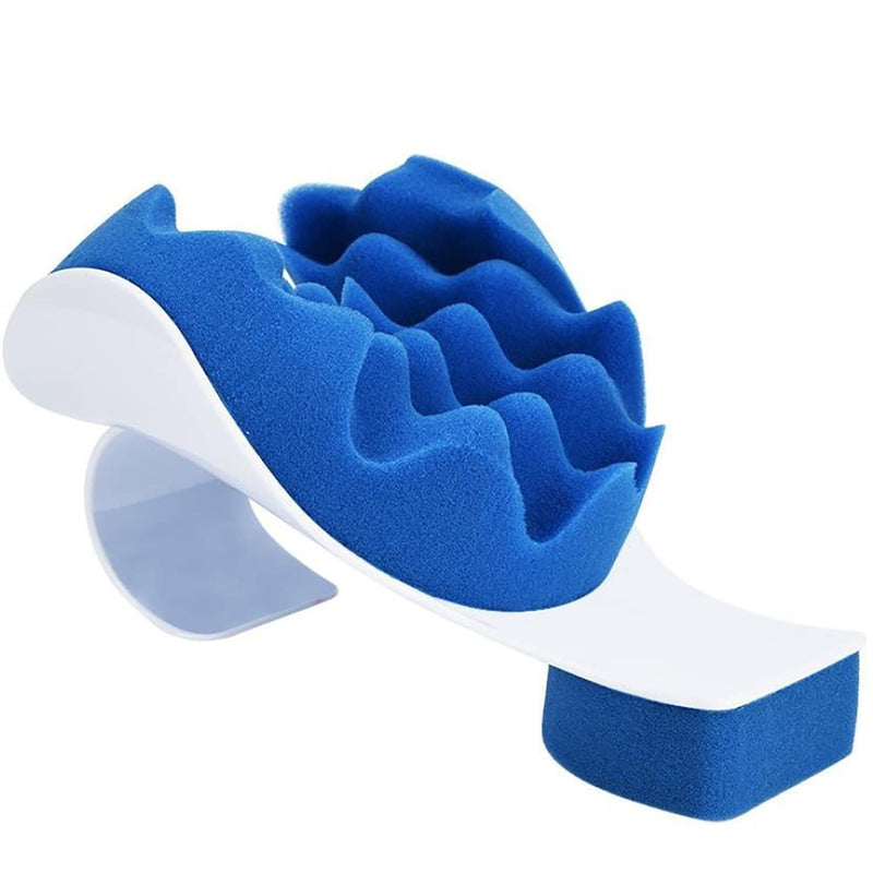[Australia - AusPower] - BodyHealt Neck and Shoulder Relaxer - Cervical Traction Device for TMJ Pain Relief & Spine Alignment. Neck Stretcher for Migraine Relief & Neck Support. Chiropractic Hump Corrector Neck Pain Pillow 