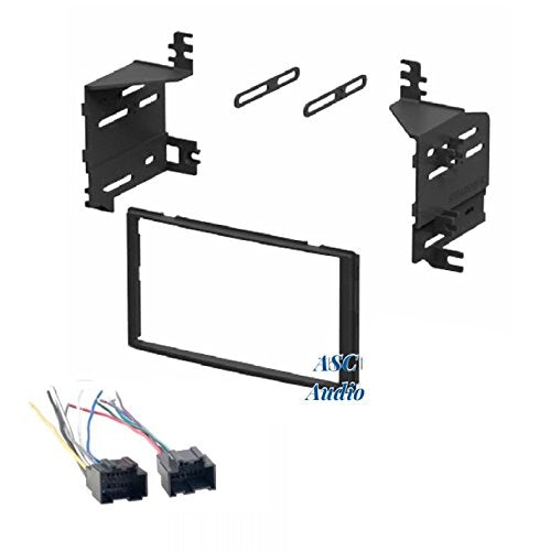 [Australia - AusPower] - ASC Audio Car Stereo Radio Install Dash Kit and Wire Harness for Installing an Aftermarket Double Din Radio for 2007 2008 2009 Kia Sorento 