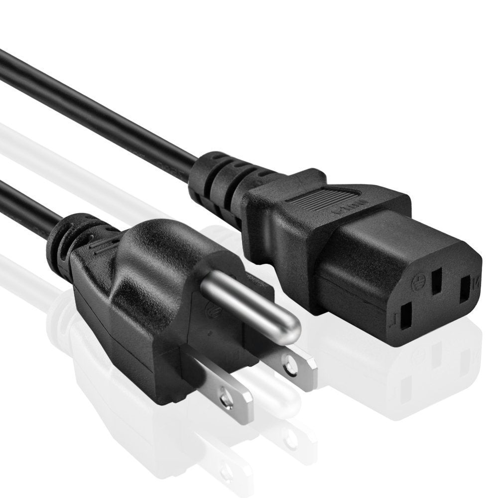 [Australia - AusPower] - Omnihil 15 Feet AC Power Cord Compatible with Samsung TV LN40A650A1F, LN40A650A1R 