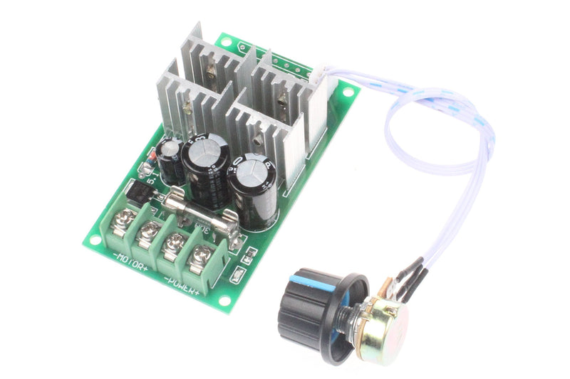 [Australia - AusPower] - NOYITO DC Two-wire Motor Speed Controller Brush Motor Controller 20A DC 6V-60V 12V 24V 36V 48V 30A Max Brush DC Motor Controller - Support MCU 0-5V 