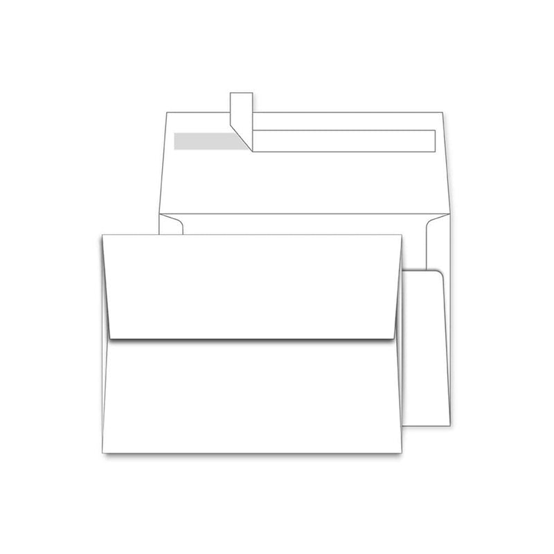 [Australia - AusPower] - A7 White Envelopes 5X7 50 Pack - Quick Self Seal,Square Flap¡ê?for 5x7 Cards| Perfect for Weddings, Invitations, Photos, Graduation, Baby Shower, Stationery for General, Office | 5.25 x 7.25 inches A7(5.25"x7.25") 