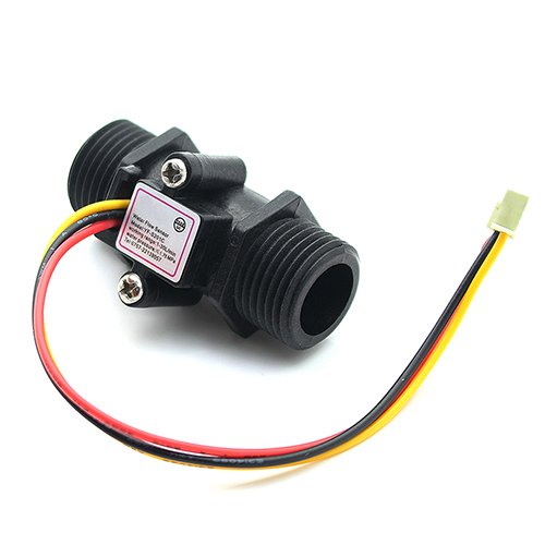 [Australia - AusPower] - Fankerba G1/2" Water Flow Sensor, High Precision Water Cooling Turbine Flowmeter G1/2 / DN15 (1-30L/min) 