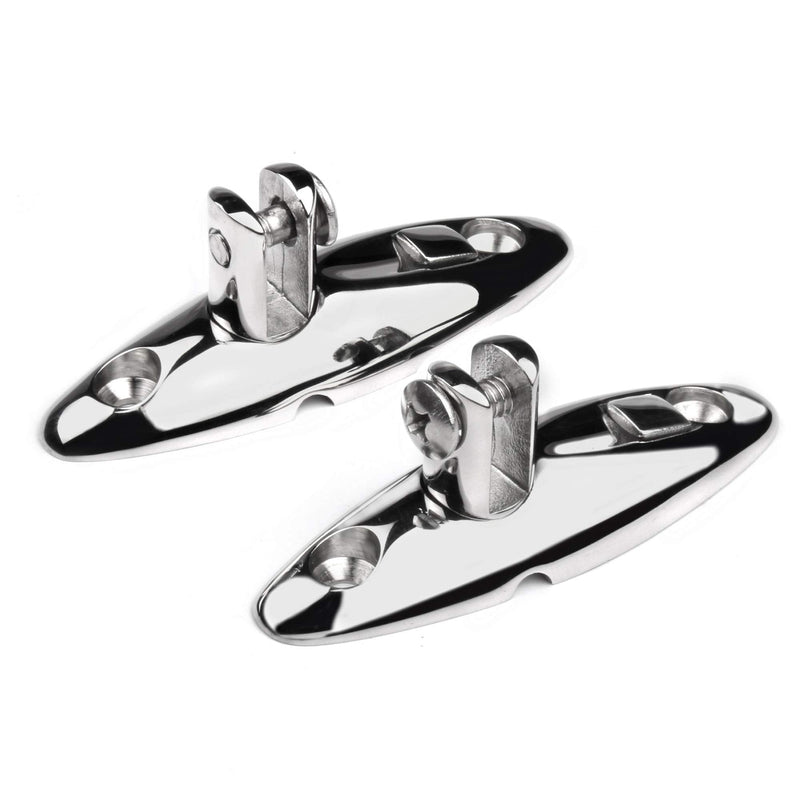 [Australia - AusPower] - MIZUGIWA Quick Release Bimini Top Swivel Hinge Deck Side Mount 316 Stainless Steel Pair 
