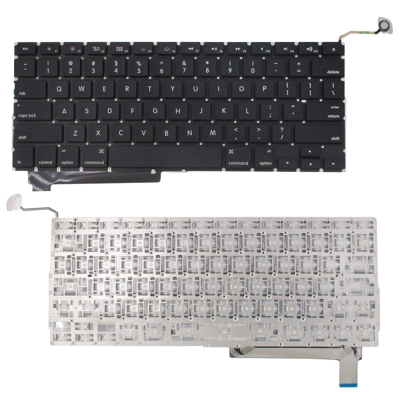 [Australia - AusPower] - SUNMALL Keyboard Replacement Without Backlit Compatible with 15.4" MacBook Pro Unibody A1286 09-12 Year SeriesMC118LL/A MB985LL/A MB986LL/A MC371LL/A MC372LL/A MC373LL/A MC721LL/A MC118LL/A … 