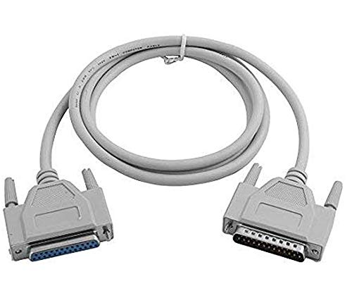[Australia - AusPower] - Dahszhi DB25 Male to Female Parallel Printer Serial Extension Cable IEEE1284 25 pin 1.4M/4.6 Ft 
