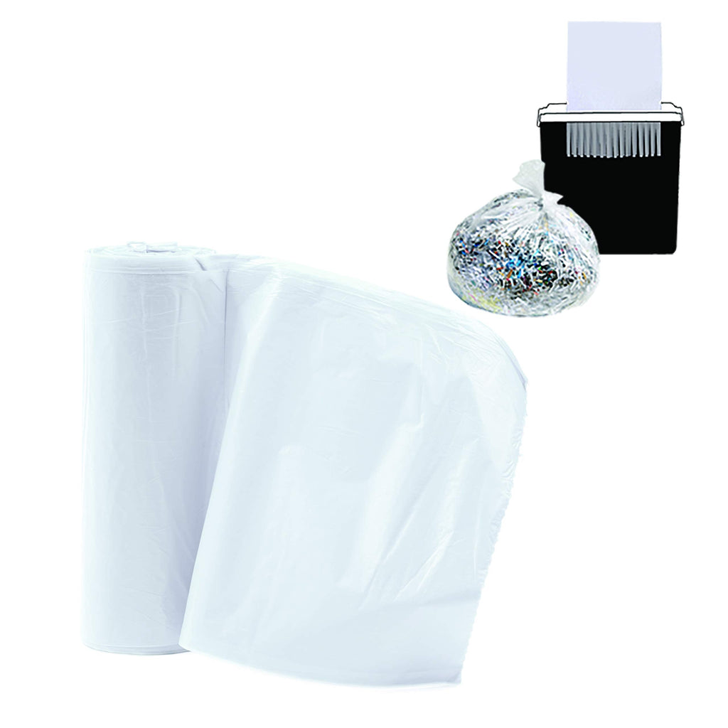 [Australia - AusPower] - Upper Midland Products 50 Paper Shredder Clear Bags - Perfect Size for Most Paper Shredders up to 15 Gallons 
