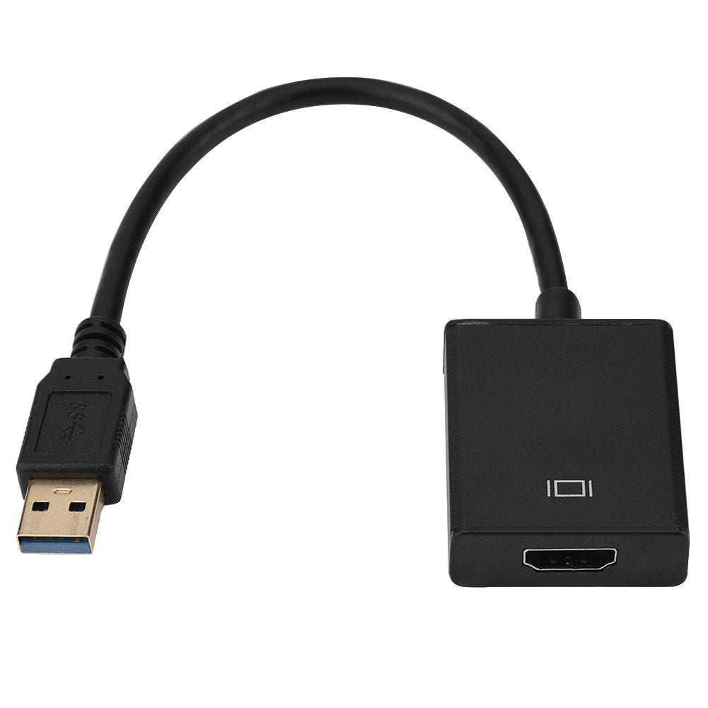 [Australia - AusPower] - Fosa Vedio Adapter, USB 3.0 to Vedio External HDMI Adapter Converter with Transfer Cable Support USB2.0 and USB3.0 Input for Windows XP, Vista and Win7 