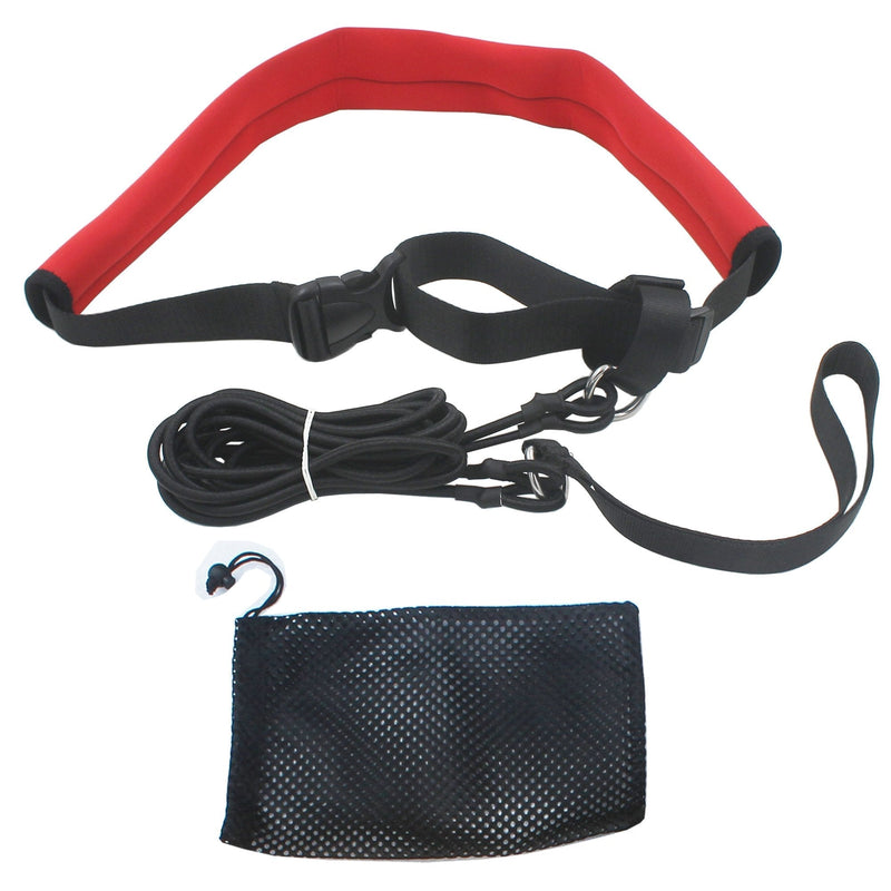 [Australia - AusPower] - YYST 2.0M Pool Swim Training Leash Swim Training Belt Swim Resistance Tether 