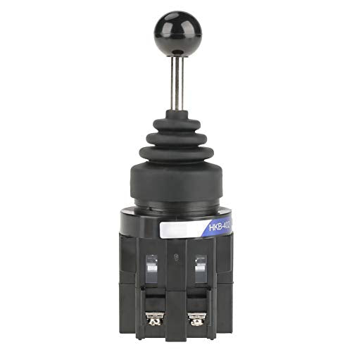 [Australia - AusPower] - CS-402 4NO 4 Position Joystick Switch, Return Momentary Joystick Switch 30mm Monolever Joystick Switch 4NO Angle ±30° for Industrial Control AC 50hz and DC Circuits 