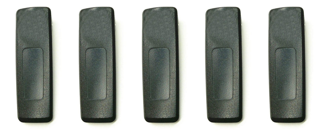 [Australia - AusPower] - 5Packs WalkieTalkie Belt Clip Compatible with Motorola XPR6550 XPR 7550 XiR-P8268 XiR P6600 XPR3300 GP328D P8668 XPR3300 XPR3500 XIR P6620 XIR P6600 E8600 E8608 Two-Way Radio(5 Packs) 