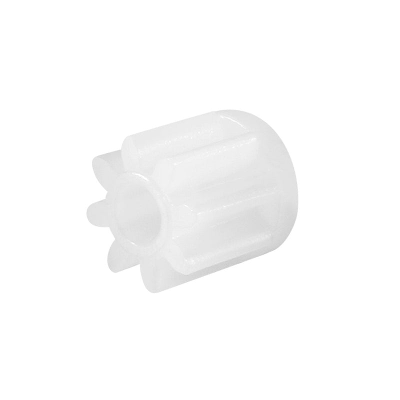 [Australia - AusPower] - uxcell 50pcs Plastic Gears 8 Teeth 082A Reduction Gear Plastic Worm Gears for RC Car Robot Motor 