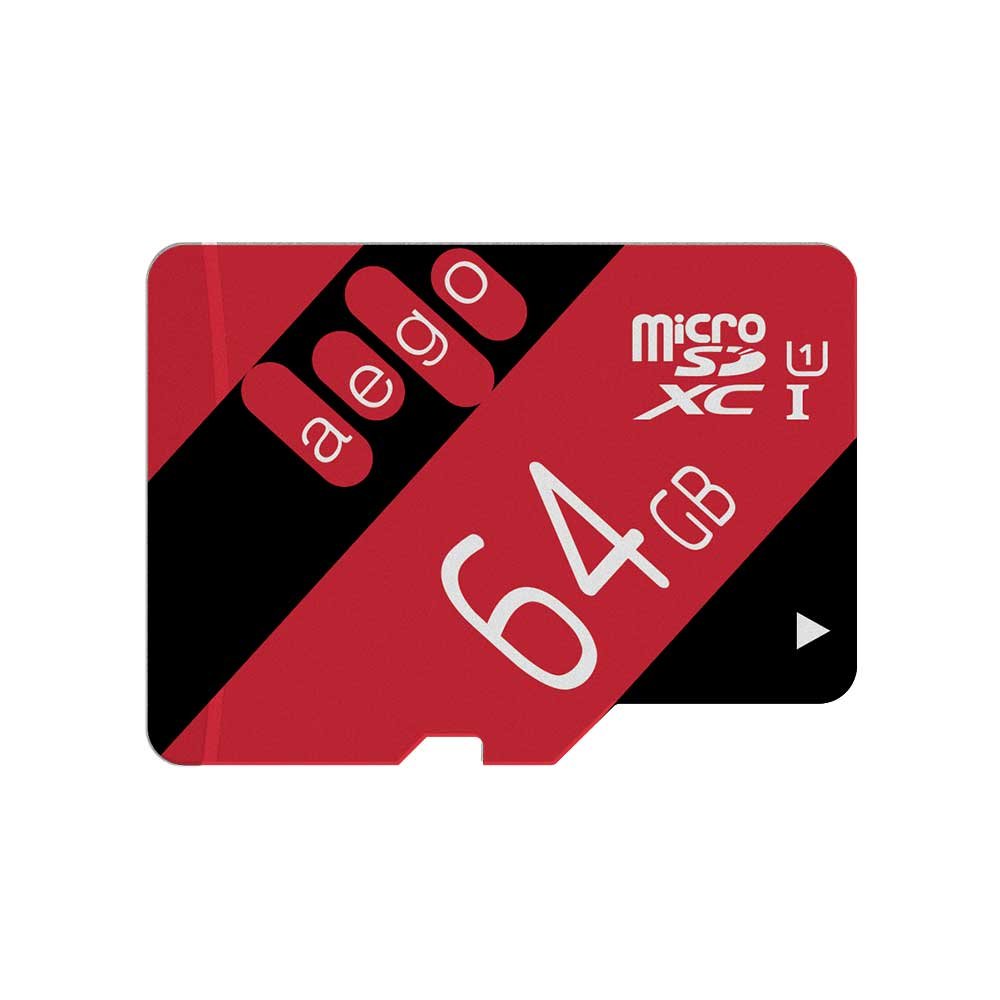 [Australia - AusPower] - AEGO 64GB Micro SD Card UHS-1 microSD Memory Card Class 10 Micro sd Cards for Tablets/GoPro with Adapter-U1 sd Card 64gb U1-64GB 