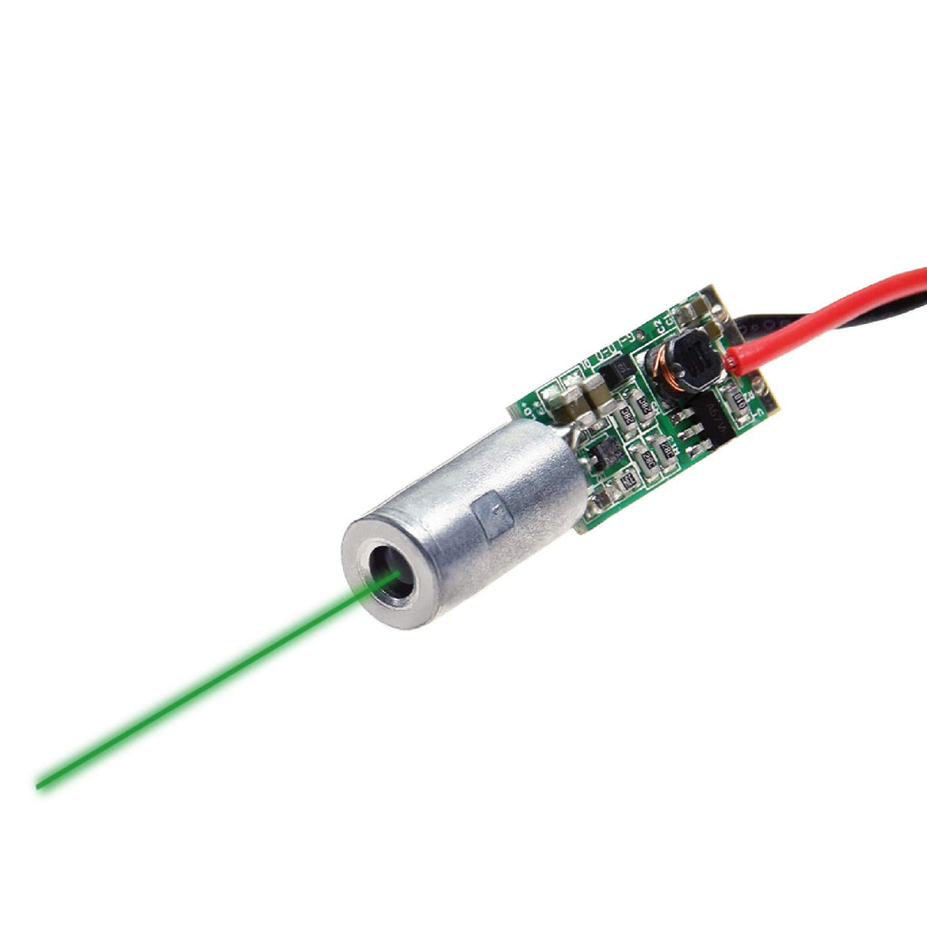 [Australia - AusPower] - Quarton Laser Module VLM-520-04 LPT (ECONOMICAL Direct Green DOT Laser) 