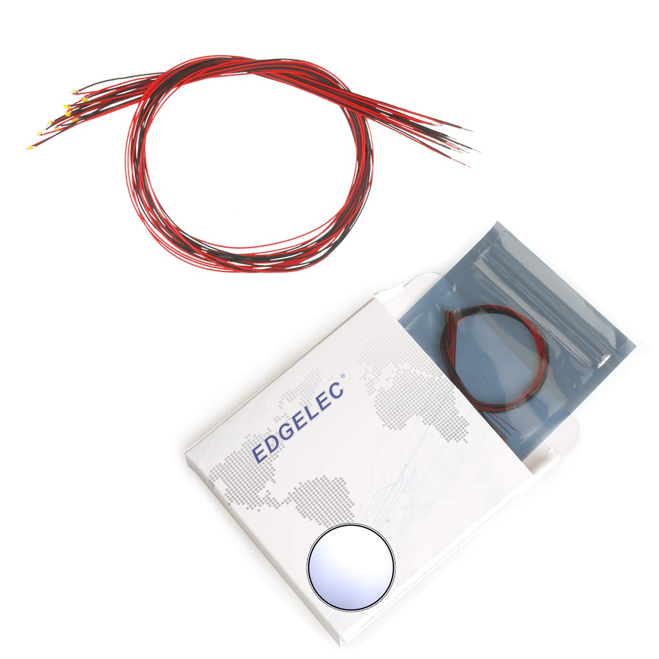 3mm Pre Cableado Led Cc 3-6v Volt Difuso Mini Micro Luces | Meses Sin Interés - Foto 8