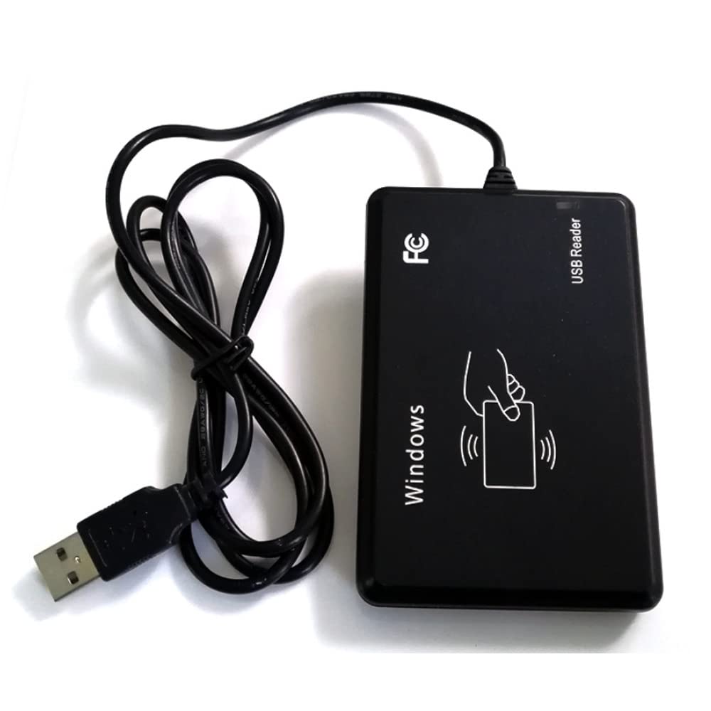 [Australia - AusPower] - DollaTek 125Khz USB RFID Contactless Proximity Sensor Smart ID Card Reader EM4100 