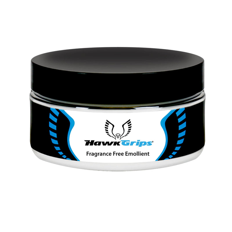 [Australia - AusPower] - HawkGrips Massage Cream Emollient - Oil-Based Deep & Soft Tissue Application, Physical Body & Muscle Therapy, Safe & Clean Ingredients, Use with Hands & Tools - Unscented, Single Jar (8oz) 1 