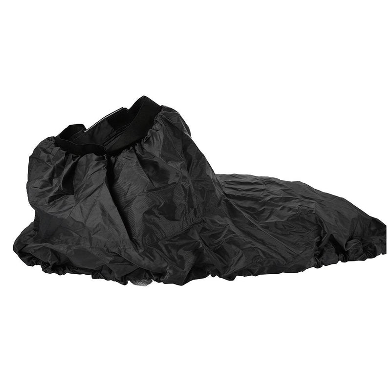 [Australia - AusPower] - Dilwe Kayak Spray Skirt Outdoor Waterproof Adjustable Nylon Water Sports Boat Deck Surf Cover Accessories Black 