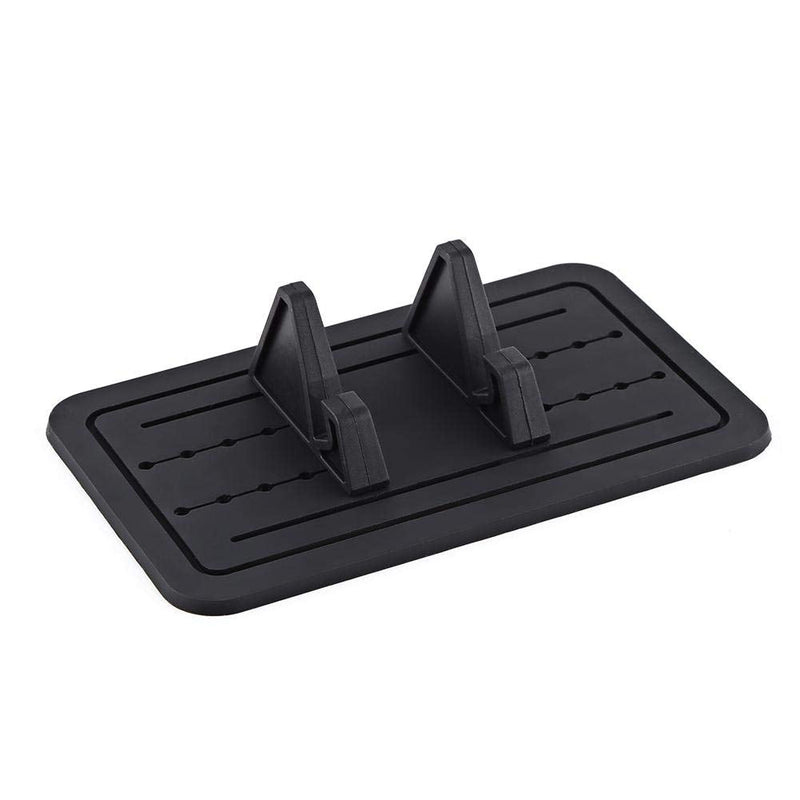 [Australia - AusPower] - Universal Silicone Car Phone Holder Pad Mat Dashboard Anti-Slip Stand Cell Phone Mount Holder Dash Width Adjustable for Any Smartphone iPhone GPS Table Holder 
