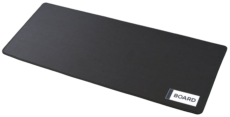 [Australia - AusPower] - Board | Black Extended Gaming Mouse Pad/Mat XXL: Maximum Control and Speed, Anti-Fray Stitched Frame, Ultra Thick 4mm, Non-Slip Large Mousepad and Keyboard Mat 31.5"x11.8"x0.16" 