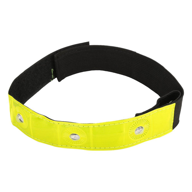 [Australia - AusPower] - VGEBY LED Reflective Armband, Night Safety Light Wrist Band Glow Band Reflective Bracelets for Running Cycling Jogging Hiking 