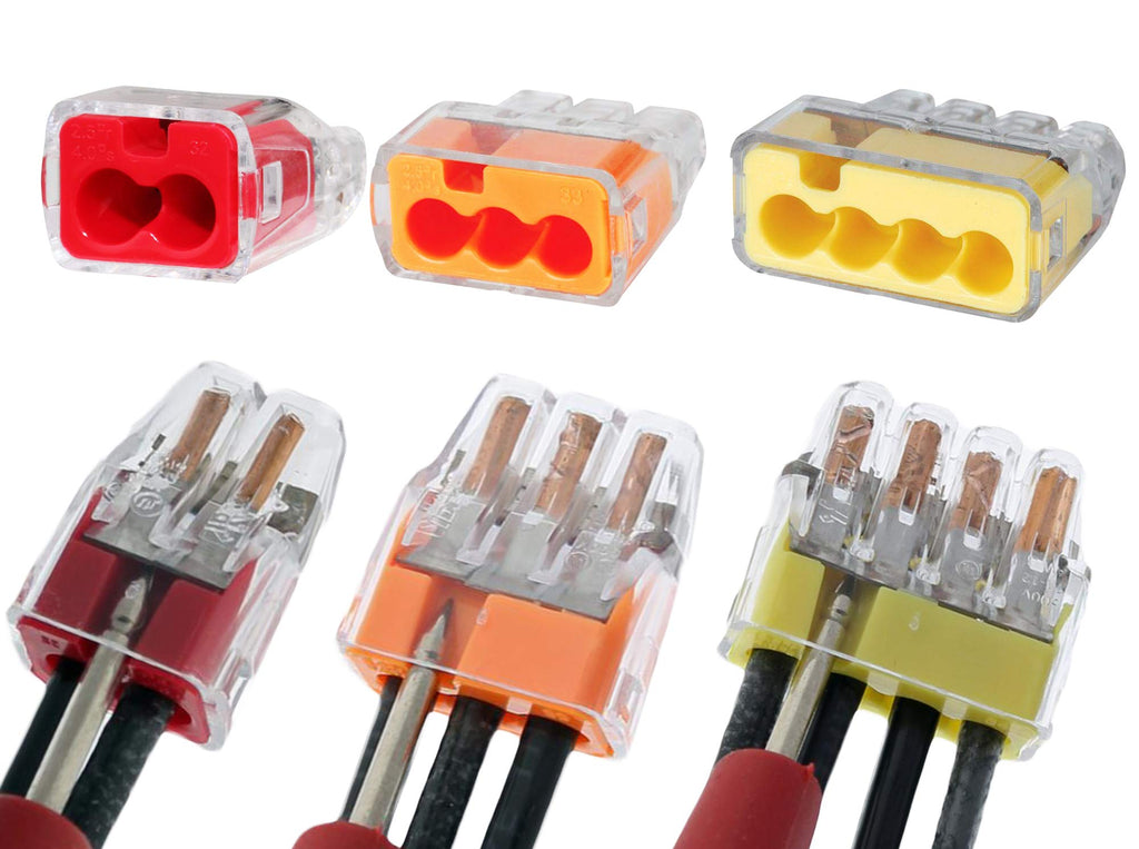 [Australia - AusPower] - Ideal in-Sure 2-Port x25, 3-Port x25, 4-Port x25, Non-Twist Connector for Solid, Stranded, and Tin Bonded Wire 
