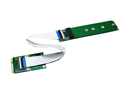 [Australia - AusPower] - Sintech M.2 (NGFF) nVME SSD to Mini PCIe Adapter with 20cm Cable 