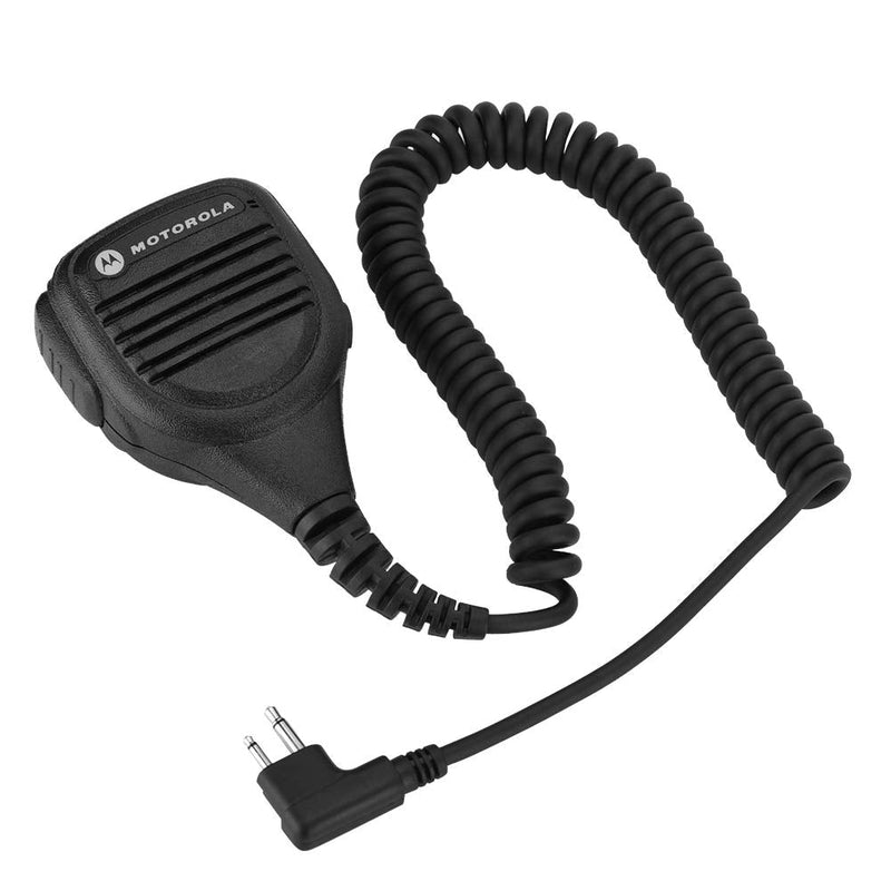 [Australia - AusPower] - 3.5mm Headphone Jack Speaker mic,Portable Handheld Walkie-Talkie Radio Microphone Waterproof Dustproof with Steel Belt Clip for GP88S/GP2000/GP88/GP3688 