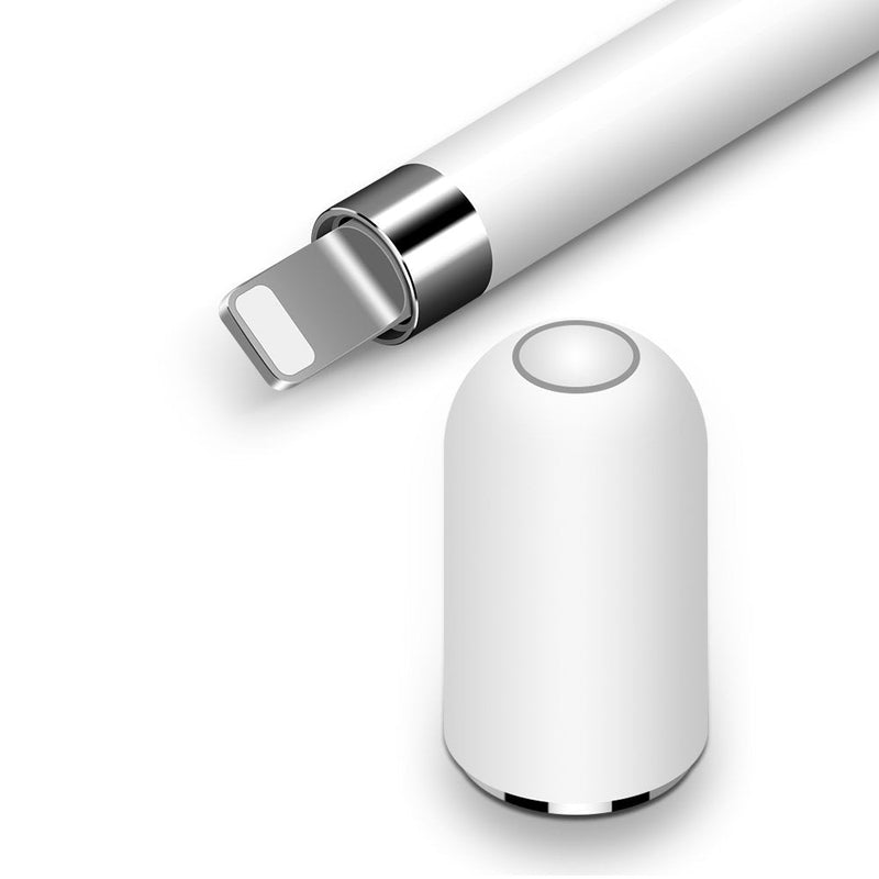[Australia - AusPower] - TITACUTE Replacement for Apple Pencil Cap iPencil Magnetic Cap for Apple Pen Stylus for iPad Pro 10.5 inch 12.9 inch 9.7 inch White 
