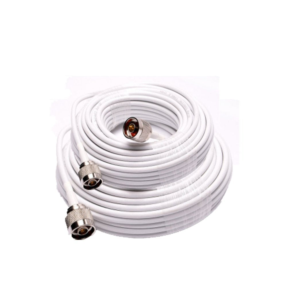 [Australia - AusPower] - APOHALO SYWV-75 Ultra Low Loss Mobile Signal Booster Coaxial Cable with N-N Type Male Connector on Both Ends (16.5ft(5m)) 16.5ft(5m) 
