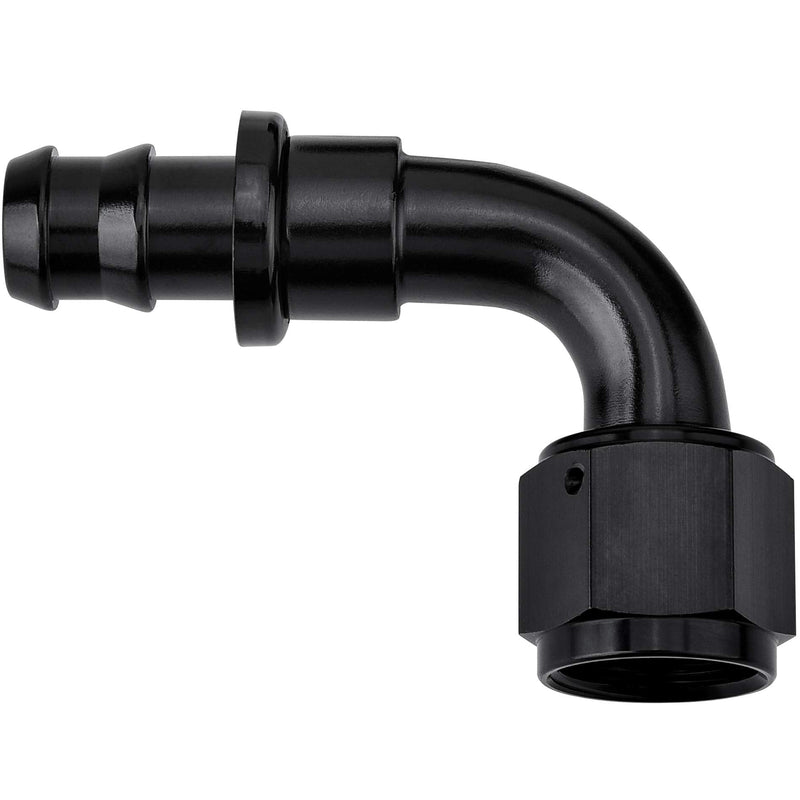 [Australia - AusPower] - EVIL ENERGY 10AN 90 Degree Push Lock Hose Fitting End Black 