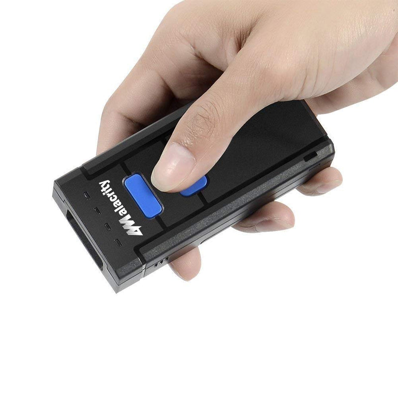 [Australia - AusPower] - Alacrity 1D CCD Bluetooth Barcode Scanner,3in1 Bluetooth 2.4G Wireless USB Wired Portable Mini Handheld Bar Code Reader,Capture Barcodes on Screen,with Vibration Function 