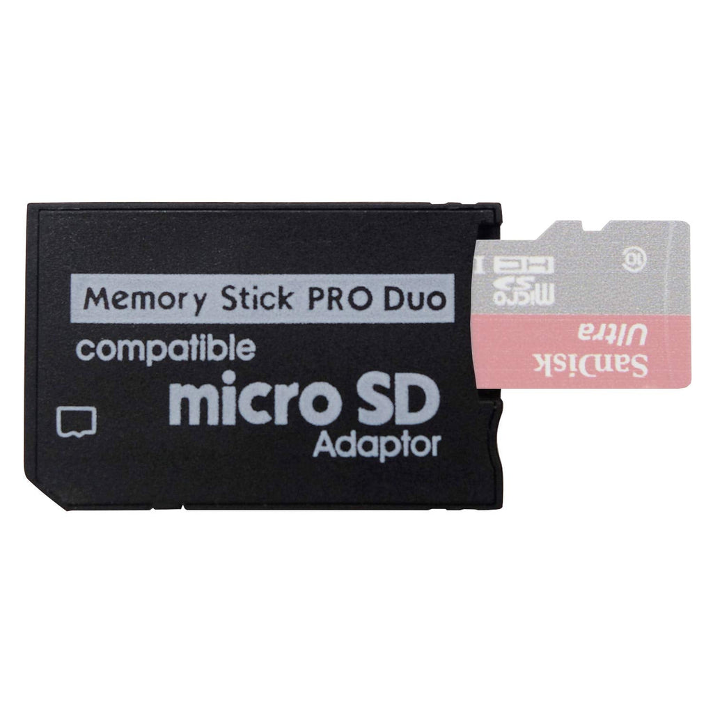 [Australia - AusPower] - PSP Memory Stick Adapter, Funturbo Micro SD to Memory Stick PRO Duo MagicGate Card for Sony Playstation Portable, Camera, Handycam 