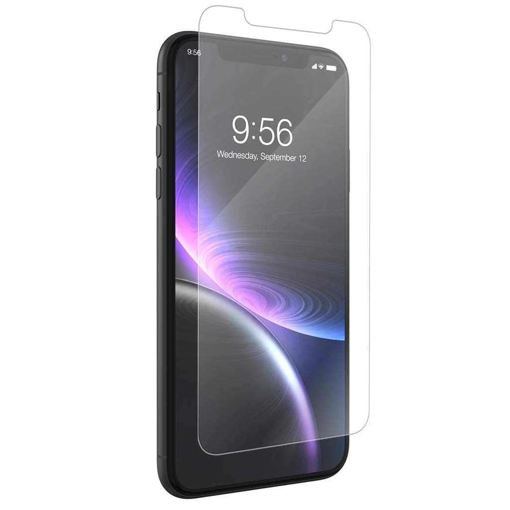 [Australia - AusPower] - ZAGG InvisibleShield Glass+ Screen Protector – High-Definition Tempered Glass for the Apple iPhone XR – Impact & Scratch Protection 