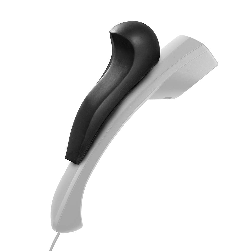 [Australia - AusPower] - Power Gear Telephone Shoulder Rest, Hands Free Phone Conversations, Designed for Comfort, Strong Adhesive, Ergonomic Design, Black, 27636 1 Pack 