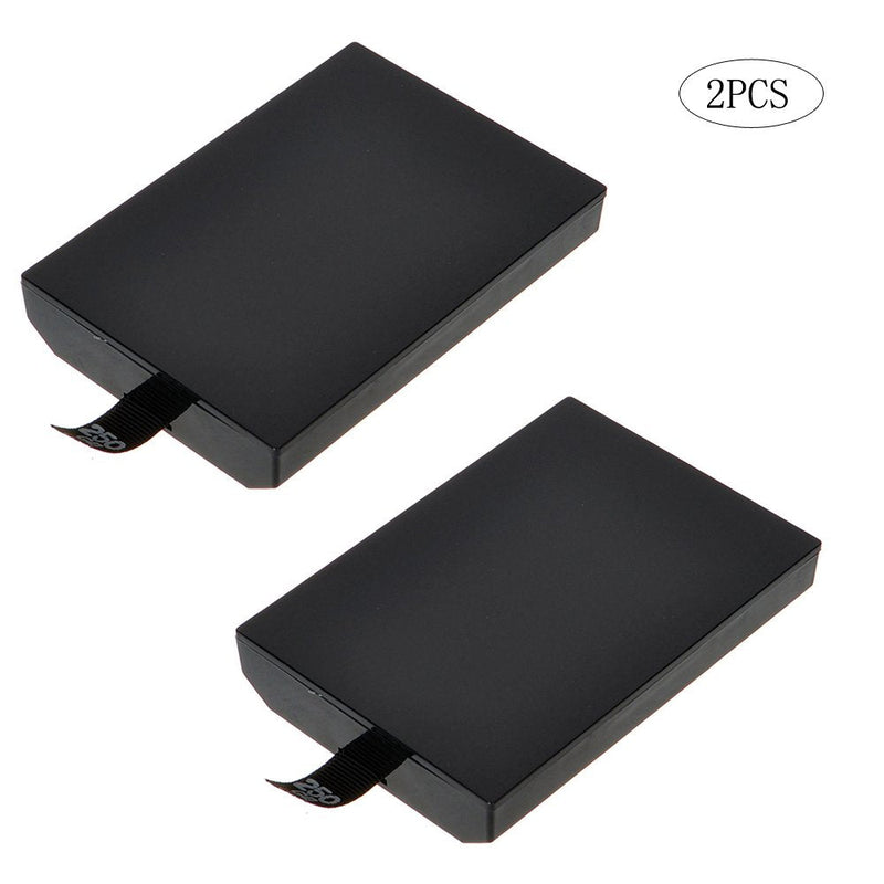 [Australia - AusPower] - Ximimark Internal Hard Disk Drive Enclosure Replacement HDD Caddy Case Shell for Xbox 360 Slim (20GB/60GB/120GB/250GB/320GB/500GB),2Pack 