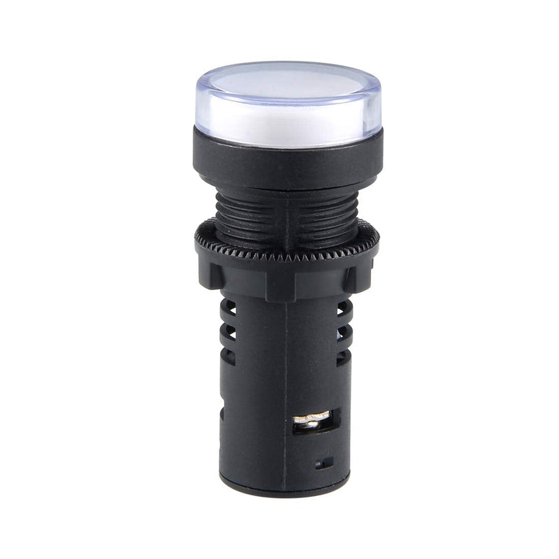 [Australia - AusPower] - uxcell Red/Green Indicator Light AC/DC 12V, 22mm Panel Mount, Dual-Color, for Electrical Control Panel, HVAC, DIY Projects 