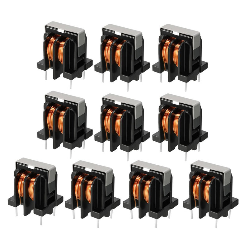 [Australia - AusPower] - uxcell 10Pcs Toroid Magnetic Inductor Monolayer Wire Wind Wound 10mH Inductance Coil 
