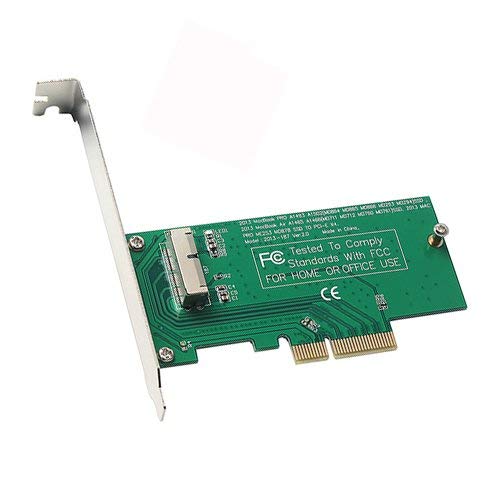 [Australia - AusPower] - SSD to PCI-E 4X Adapter for MacBook Air 2013 2014 2015 2016 2017 Pro A1465 A1466 A1502 A1398 MD712 