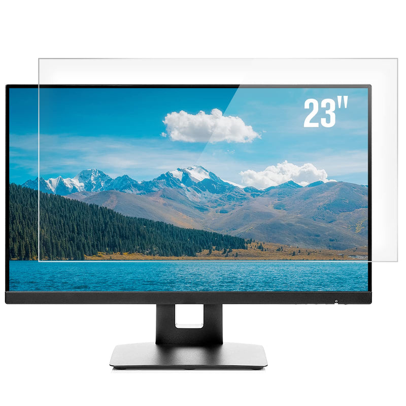 [Australia - AusPower] - [2 PACK] 23 inch Anti Glare (Matte) Screen Protector Compatible for All Brands of 23" Widescreen Desktop with 16:9 Aspect Ratio Monitor [!!!Not for 16:10 Aspect Ratio Monitor] 