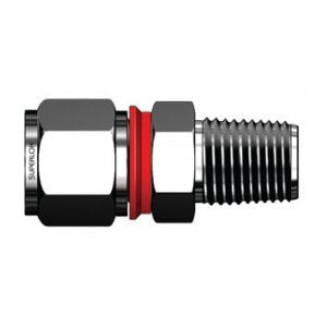 [Australia - AusPower] - Superlok SMCI - 316 Stainless Steel Tube Compression Male Connector - Built in Gap Gauge - 1/4" Tube x 1/4" MPT 