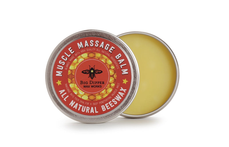 [Australia - AusPower] - Pure Beeswax Muscle Massage Balm - 2 oz. 