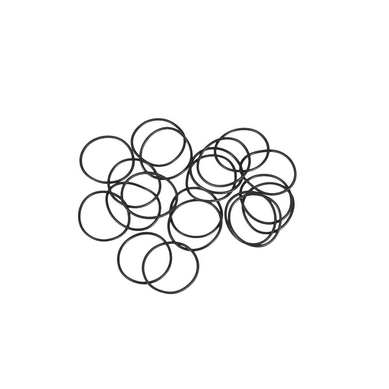 [Australia - AusPower] - uxcell Nitrile Rubber O-Rings 20mm OD 18mm ID 1mm Width, Metric Sealing Gasket, Pack of 20 18mmx20mmx1mm 