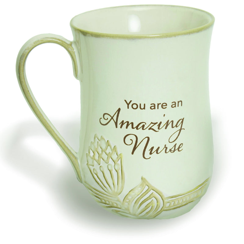 [Australia - AusPower] - Abbey Gift Amazing Nurse Pottery Mug, 16oz, Multi 