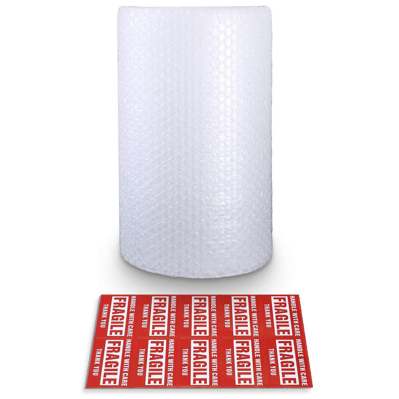 [Australia - AusPower] - Bubble Cushioning Wrap Rolls, 3/16" x 12" x 36' ft Total, Perforated Every 12" for Packaging, Shipping, Mailing 1 Rolls: 12 in x 36 ft 