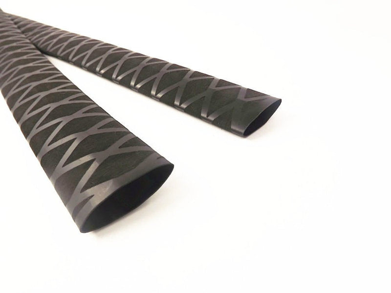 [Australia - AusPower] - eTekGo X-Tube Heat Shrink Wrap Tubing 39"&64" Lengths for Rod Grips-5 Color 14 Sizes Black Diamter?40mm; Length?64" 